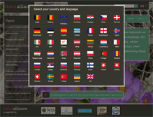 Tablet Screenshot of naturalliance.eu